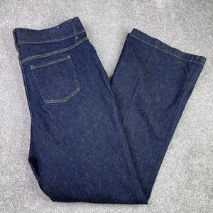 Spanx Tall Length SPANXshape Original EveryWear Flare Jeans Raw Indigo 2XL NWT